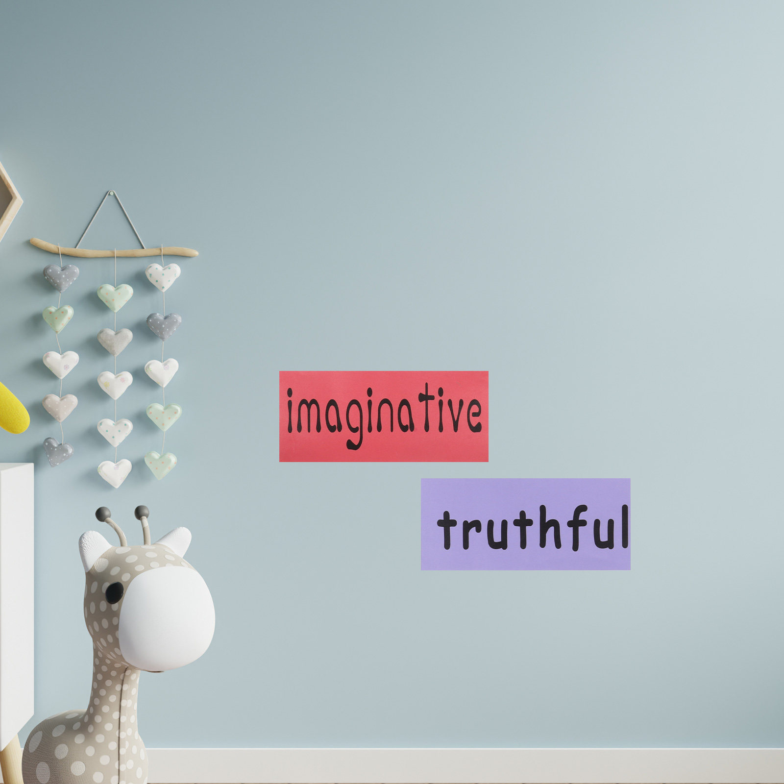 Kids Education Motivation - 3Pcs Kids Educational Wall Decals Rocket