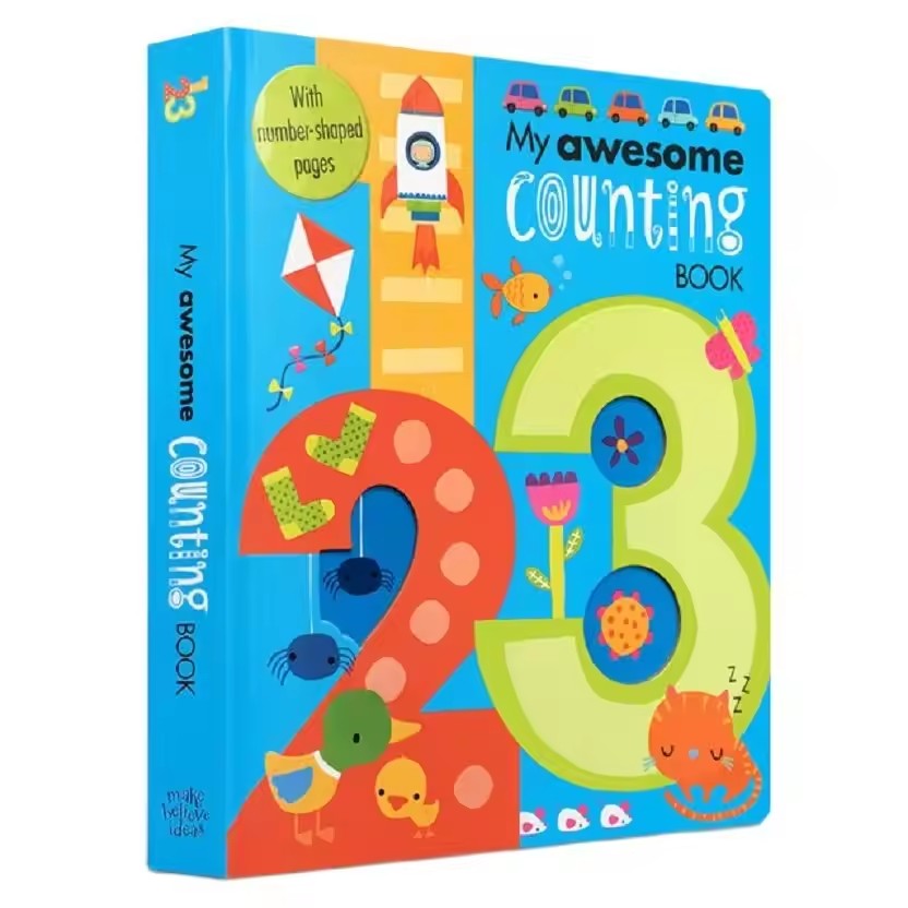 My Awesome Counting Book - Eng - Kids Education Number recension och pris
