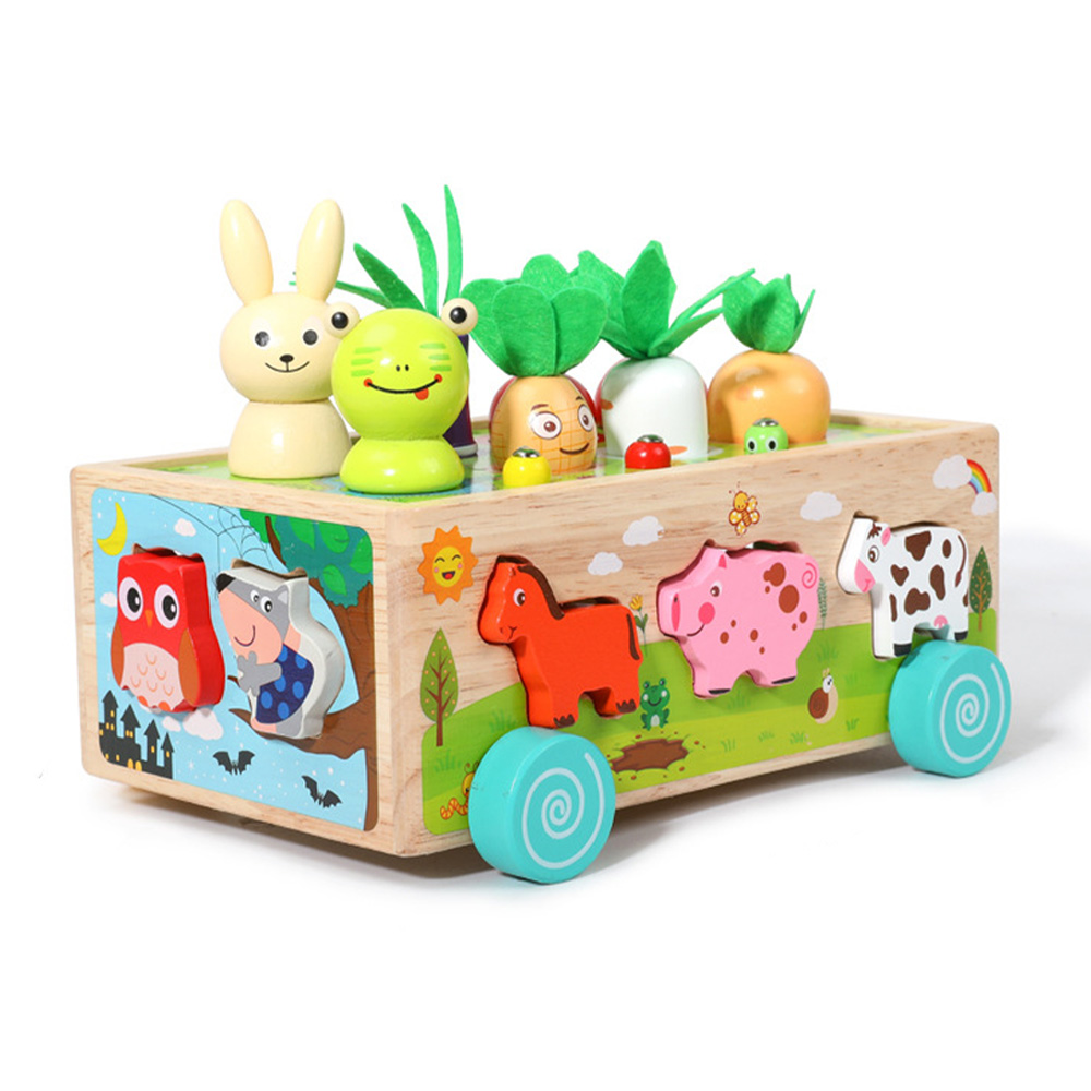 Wooden Shape Assortment Matchi - Kids Education Number recension och pris