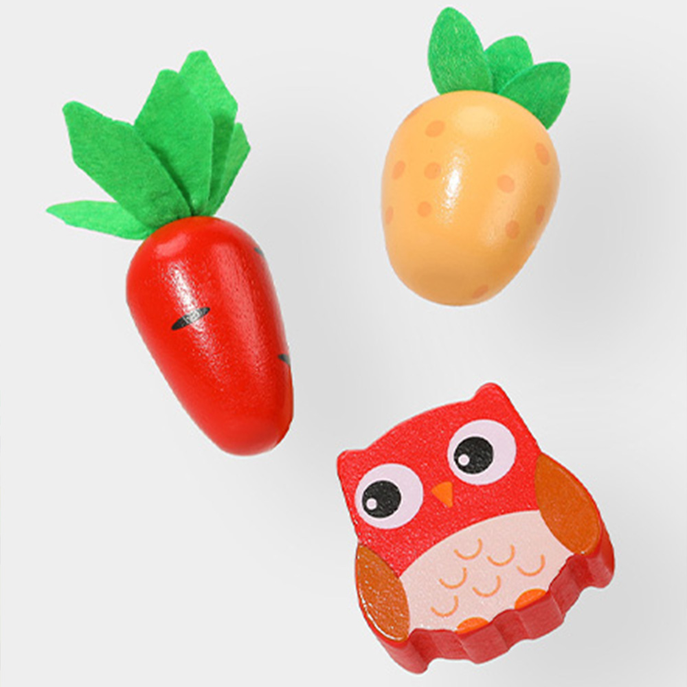 Wooden Shape Assortment Matchi - Kids Education Number recension och pris